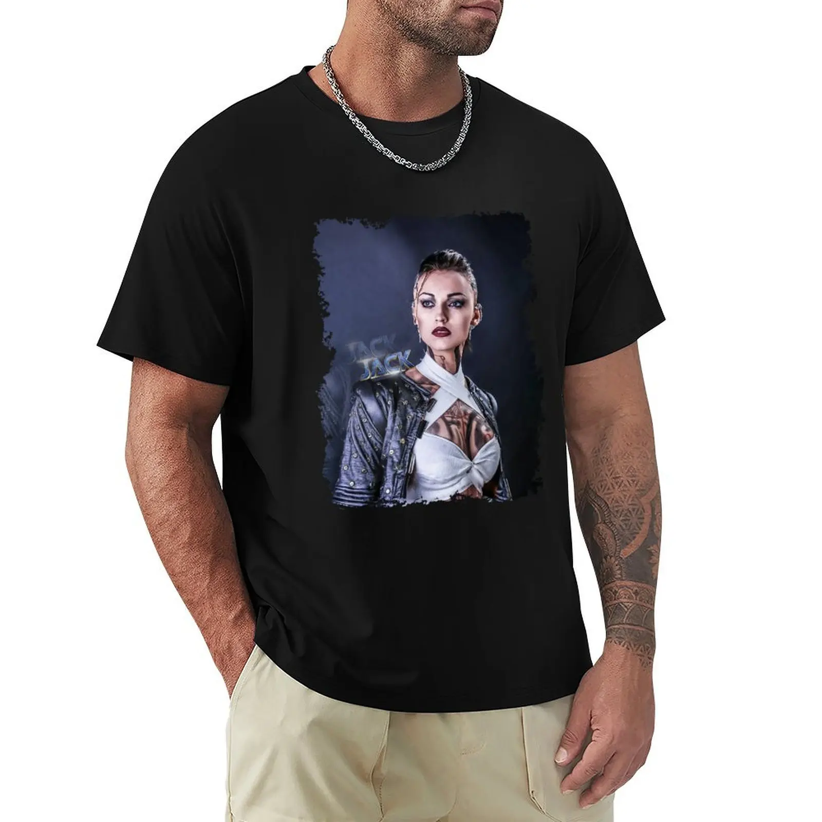 Mass Effect - Jack T-Shirt Lightweight Basic Short Sleeve Shirt
Mass Effect - Jack T-Shirt Lightweight Basic Short Sleeve Shirt