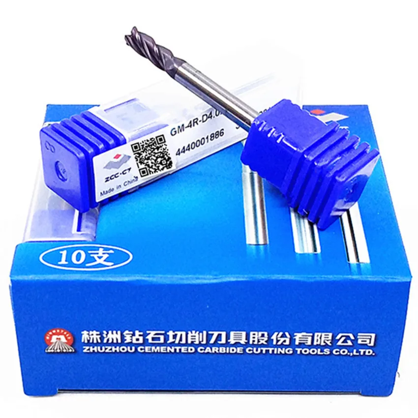 GM-4R-D4.0R0.3 ZCC.CT GM-4R Four edge circular arc end mill D4.0R0.3*4*10*50 4F Corner Rounding End Mills 4 Flutes End Mills
GM-4R-D4.0R0.3 ZCC.CT GM-4R Four edge circular arc end mill D4.0R0.3*4*10*50 4F Corner Rounding End Mills 4 Flutes End Mills
