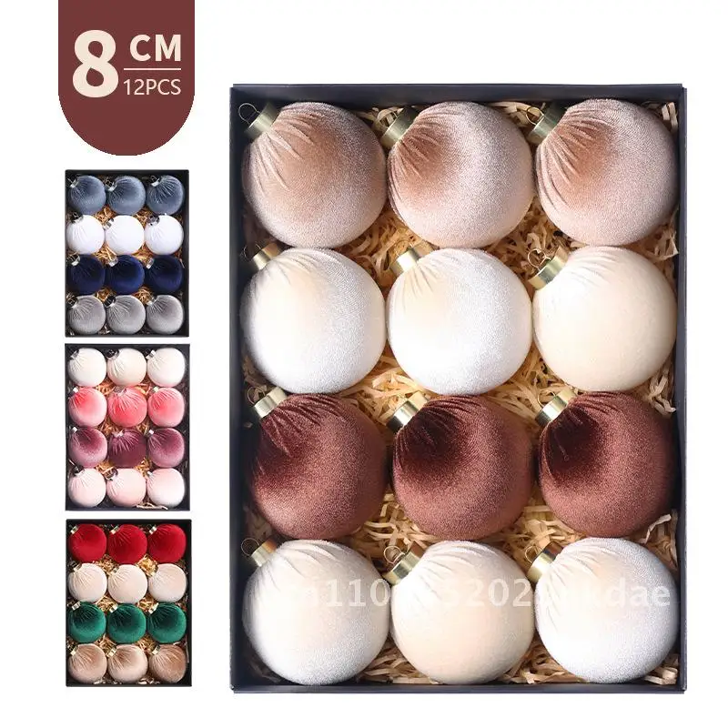 New Christmas Decorations 12 Pack Cloth Christmas Ball Gift Bag Shopping Mall Christmas Tree Pendant
New Christmas Decorations 12 Pack Cloth Christmas Ball Gift Bag Shopping Mall Christmas Tree Pendant
