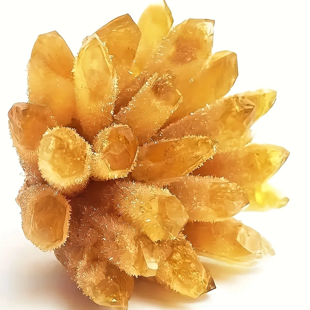 1pc Yellow Ghost Quartz Crystal Cluster,crystal Vug, Mineral Specimen, Perfect Specimen for Home Decoration, Unique Crystal Gift
1pc Yellow Ghost Quartz Crystal Cluster,crystal Vug, Mineral Specimen, Perfect Specimen for Home Decoration, Unique Crystal Gift