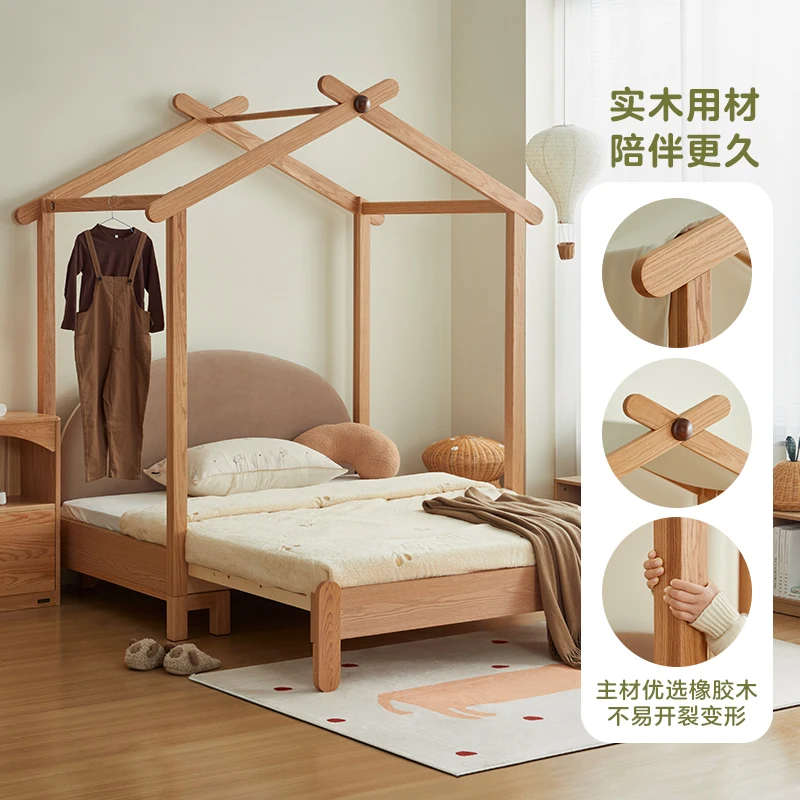 Nordic style children's room tree house tent bed bedroom furniture men and women children retractable wooden house bed
Nordic style children's room tree house tent bed bedroom furniture men and women children retractable wooden house bed