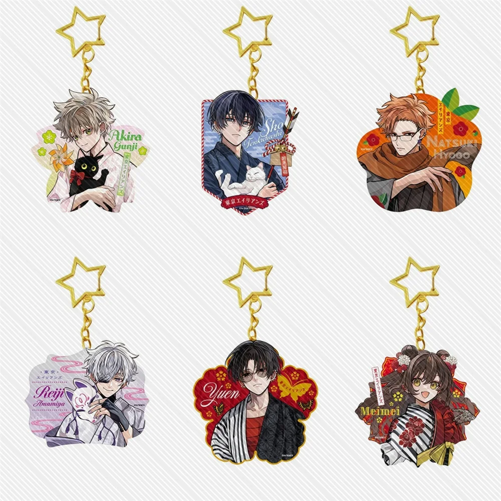 6CM Hot Anime Tokyo Aliens Acrylic Stand Keychain Model Cosplay Characters Ornament Accessories Goods Christmas Gifts
6CM Hot Anime Tokyo Aliens Acrylic Stand Keychain Model Cosplay Characters Ornament Accessories Goods Christmas Gifts
