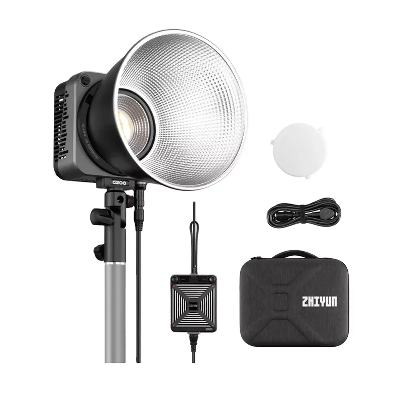 ZHIYUN MOLUS G200 300W Professional Photography Light 2700K-6500K LED Video Light APP Control Light Studio Photo Lamp
ZHIYUN MOLUS G200 300W Professional Photography Light 2700K-6500K LED Video Light APP Control Light Studio Photo Lamp