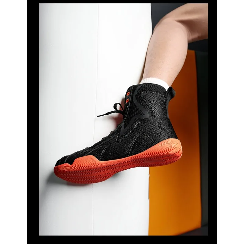 Professional Men Wrestling Shoe High Top Boxing Shoes For Mens Anti-Slip Man Fighting Shoes Lace Up Boxing Sport Shoe Man
Professional Men Wrestling Shoe High Top Boxing Shoes For Mens Anti-Slip Man Fighting Shoes Lace Up Boxing Sport Shoe Man