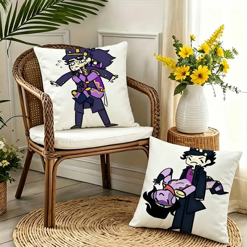 Cartoon Characters Jotaro Kujo Double-sided print Pillow Case for Sofa Living Room Home office Decor Protective Cover
Cartoon Characters Jotaro Kujo Double-sided print Pillow Case for Sofa Living Room Home office Decor Protective Cover