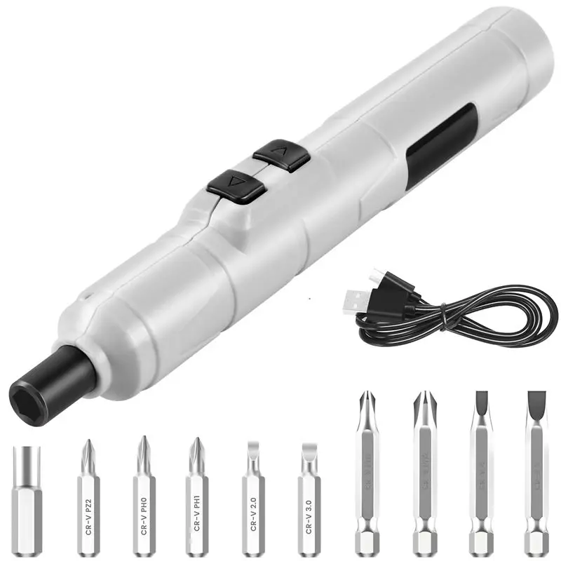 Professional Electric Screwdriver 3.6V Small Cordless Screwdriver, USB Fast Charge Screwdriver Kit, Pen-Sized Mini Screwdriver
Professional Electric Screwdriver 3.6V Small Cordless Screwdriver, USB Fast Charge Screwdriver Kit, Pen-Sized Mini Screwdriver