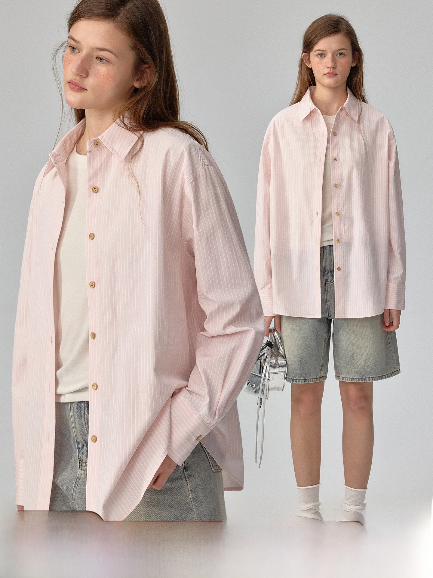Women's Long Sleeve Striped Shirt Spring Summer Breathable Soft Feel Shoulder Drop Texture Cotton Blend Comfortable Casual Shirt
Women's Long Sleeve Striped Shirt Spring Summer Breathable Soft Feel Shoulder Drop Texture Cotton Blend Comfortable Casual Shirt