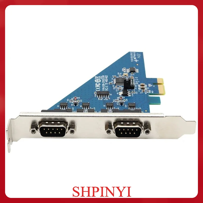 High Quality PCI-E to RS-485 RS-422 High Speed Serial Card 2 Ports R485 RS422 to PCIE Converter DB9 COM Adapter UT-7922A
High Quality PCI-E to RS-485 RS-422 High Speed Serial Card 2 Ports R485 RS422 to PCIE Converter DB9 COM Adapter UT-7922A