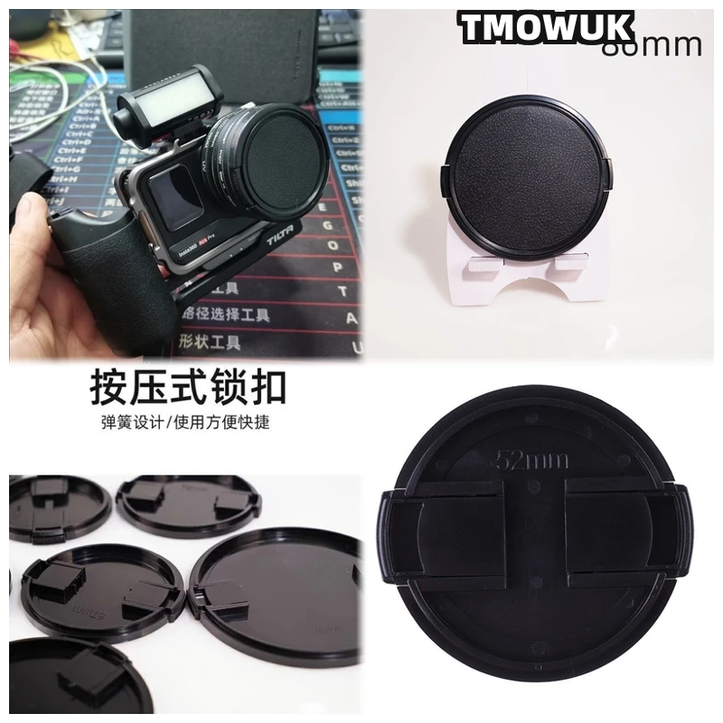 For Panasonic S5W S1M2 G2 G3 GH3 GF3 GF6 ZS60 DMC-FZ150 DMC-FZ200 Camera Lens Cap Protective Cover Center Pinch Snap-on 49mm 52
For Panasonic S5W S1M2 G2 G3 GH3 GF3 GF6 ZS60 DMC-FZ150 DMC-FZ200 Camera Lens Cap Protective Cover Center Pinch Snap-on 49mm 52