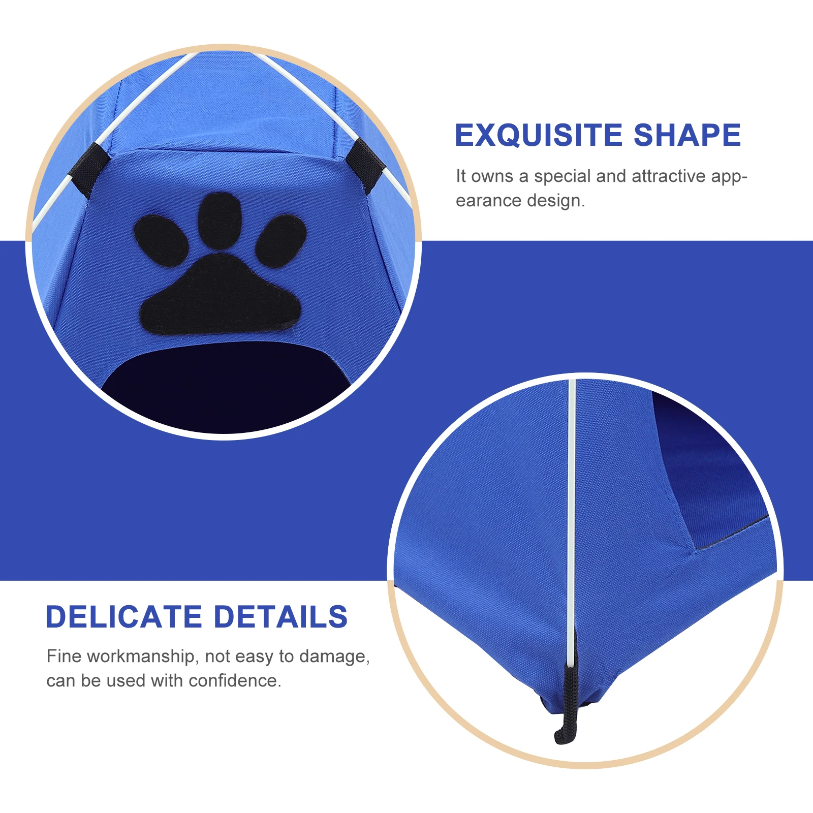 Pet Tent Breathable Dog House Oxford Cloth Summer Small Size Easy Travel Detachable Puppy Hut Hideout Toy
Pet Tent Breathable Dog House Oxford Cloth Summer Small Size Easy Travel Detachable Puppy Hut Hideout Toy