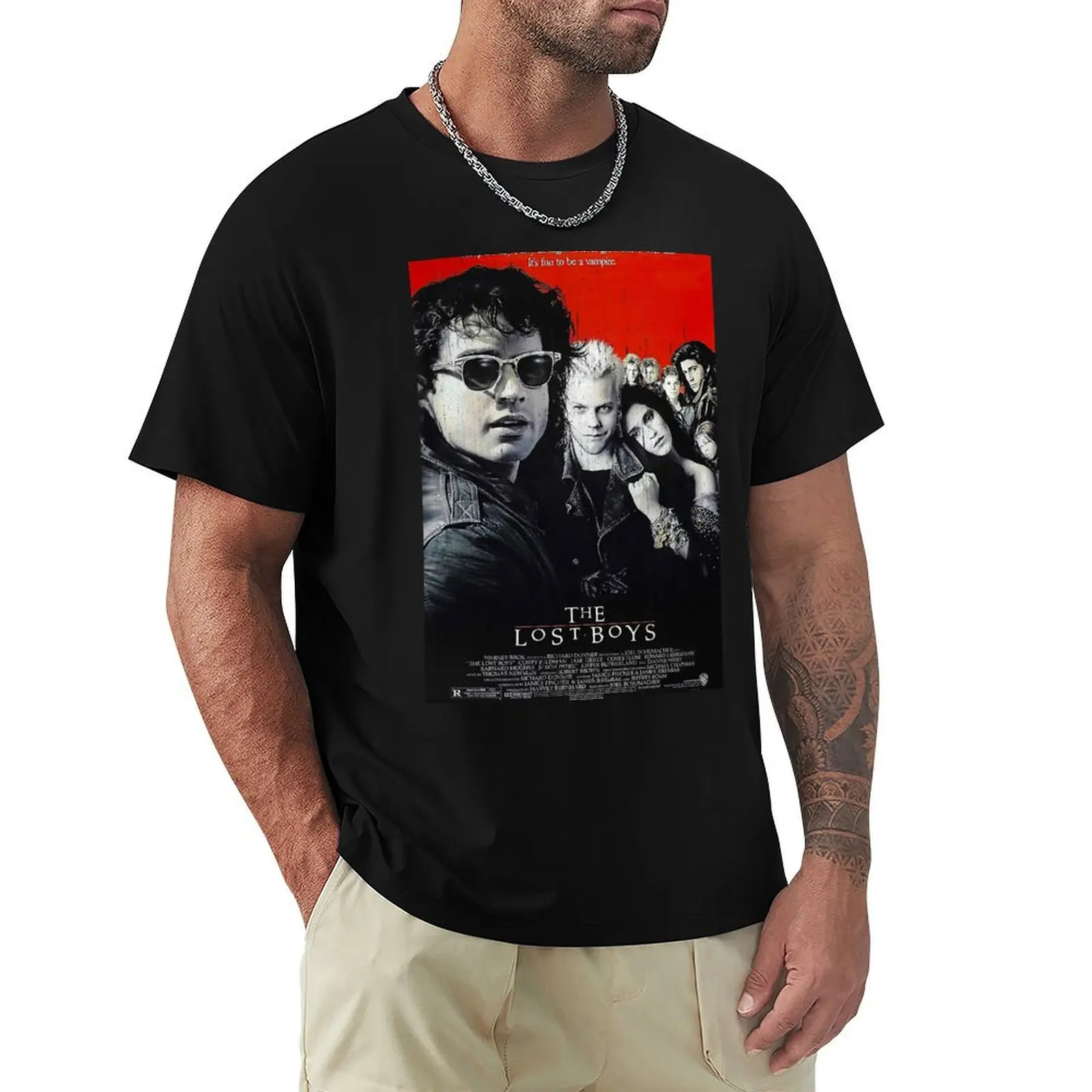 Vintage The Lost Boys T-Shirt street wear blacks Men's clothing
Vintage The Lost Boys T-Shirt street wear blacks Men's clothing