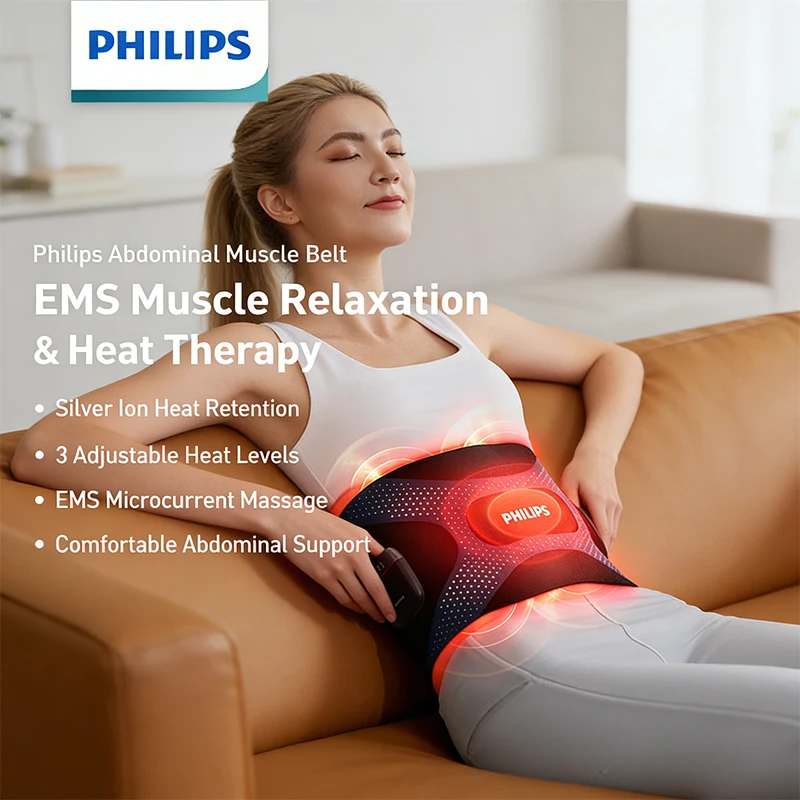 PHILIP Intelligent Massage Belt 3 Modes Of Heating Massage Abdominal Training Belt Adjustable Men's Women's Fitness Shaping Belt
PHILIP Intelligent Massage Belt 3 Modes Of Heating Massage Abdominal Training Belt Adjustable Men's Women's Fitness Shaping Belt