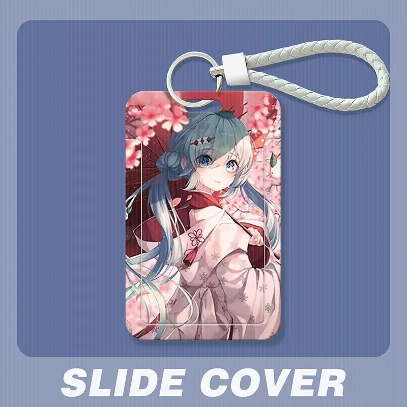 Anime 2D Hatsune Miku Cards Holder Cartoon Student Meal Card Bus Card Protective Cover Exquisite Bus Card ID Cards Holder Gift
Anime 2D Hatsune Miku Cards Holder Cartoon Student Meal Card Bus Card Protective Cover Exquisite Bus Card ID Cards Holder Gift