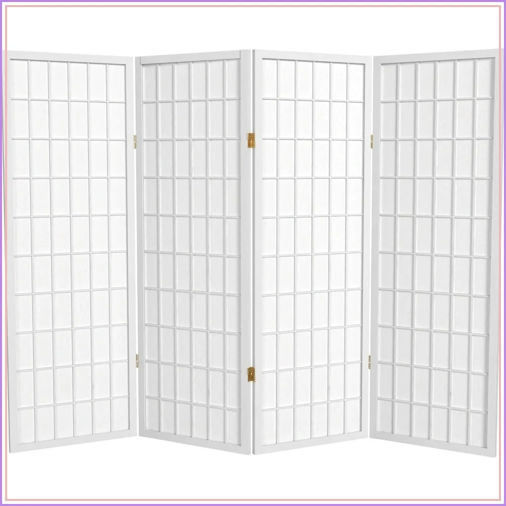 4 ft. Short Window Pane Shoji Screen - 4 Panels
4 ft. Short Window Pane Shoji Screen - 4 Panels