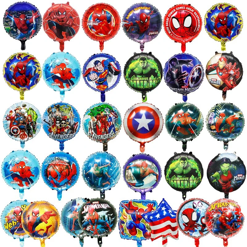 10/50pcs 18Inch Spiderman Foil Helium Hero Balloons Baby Shower Birthday Party Decoration Boys Kids Toys Gift Globos Supplies
10/50pcs 18Inch Spiderman Foil Helium Hero Balloons Baby Shower Birthday Party Decoration Boys Kids Toys Gift Globos Supplies