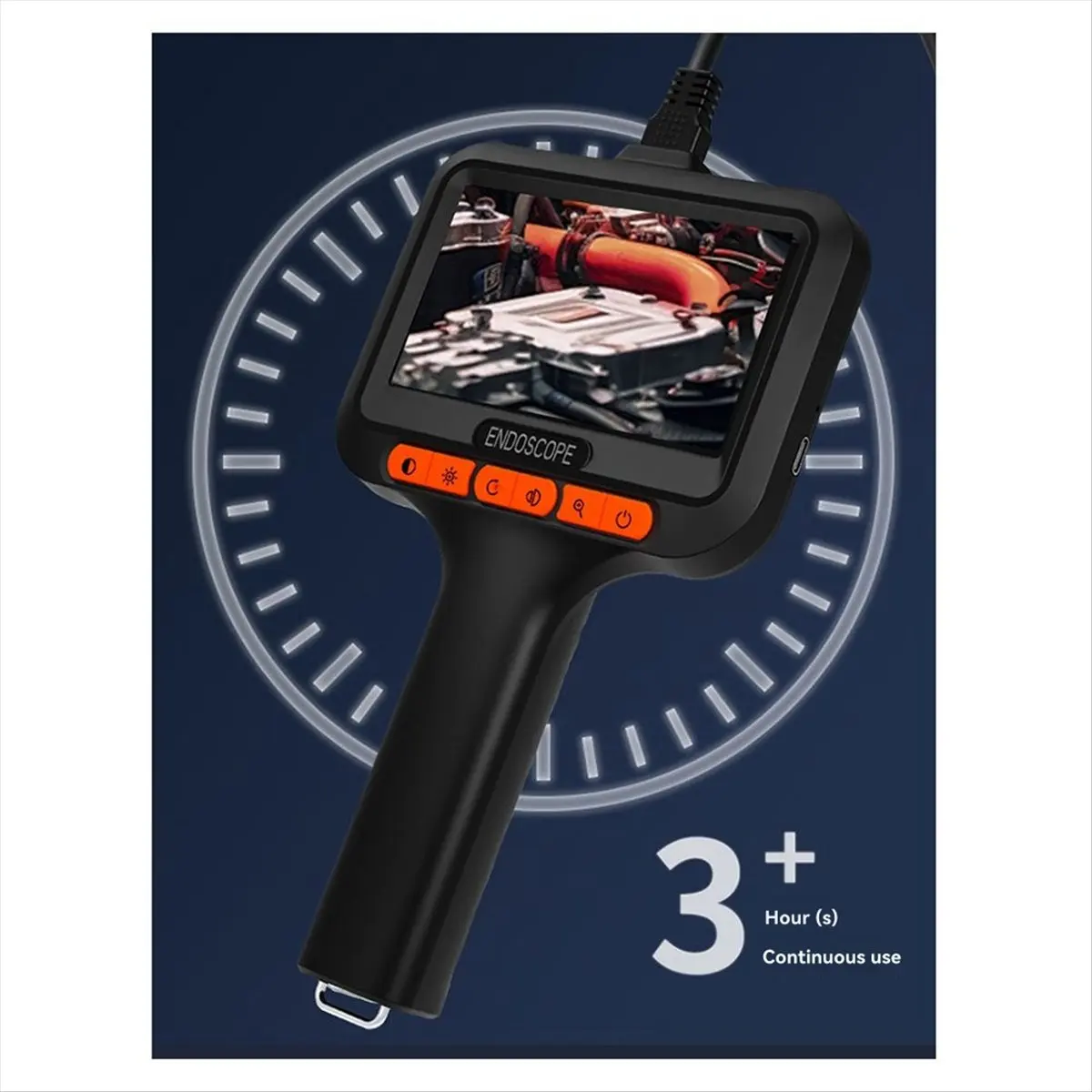 Endoscope Camera 1080P HD 4.3inch Display Borescope Camera Y80A
Endoscope Camera 1080P HD 4.3inch Display Borescope Camera Y80A