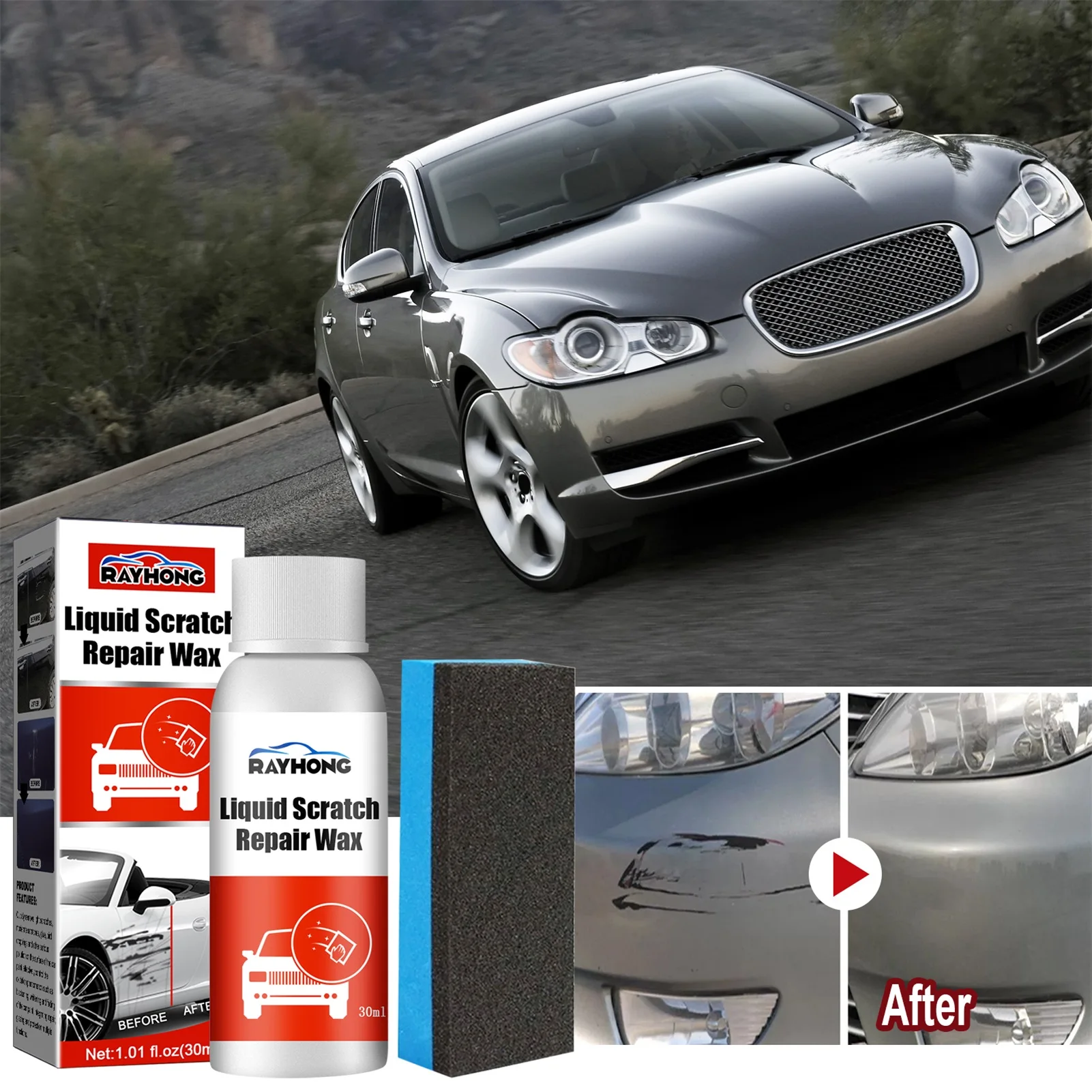 30ml Car Scratch Remover Compound Repair Polishing Care Wax Car Paint Care Anti-scratch Coating Auto Car Scratch Removal Kit
30ml Car Scratch Remover Compound Repair Polishing Care Wax Car Paint Care Anti-scratch Coating Auto Car Scratch Removal Kit