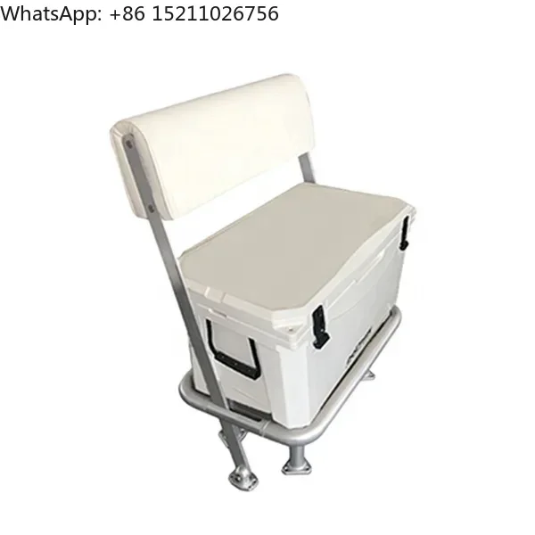Dolphin 85QT (80L) Ящик для хранения охладителя для морской рыбалки с наклонной стойкой, белое сиденье для лодки 
Dolphin 85QT (80L) Ящик для хранения охладителя для морской рыбалки с наклонной стойкой, белое сиденье для лодки