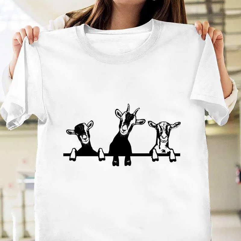 Funny Sheep Pattern Printed T-Shirt Fashion Funny Casual Loose Sheep Round Neck Short Sleeve Shirt Cute Sheep T-Shirt
Funny Sheep Pattern Printed T-Shirt Fashion Funny Casual Loose Sheep Round Neck Short Sleeve Shirt Cute Sheep T-Shirt