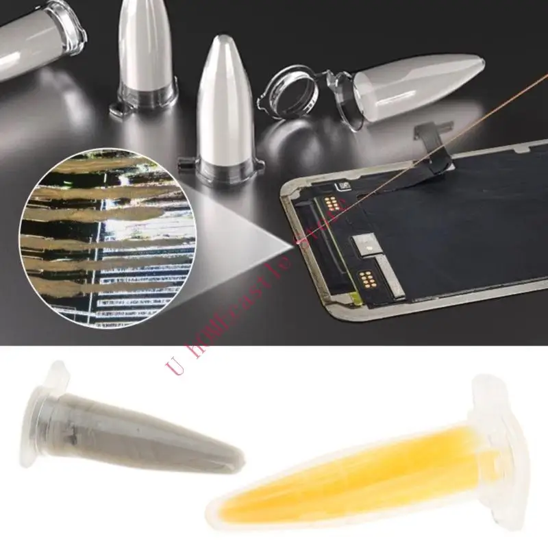 63HF -пакет 1 профессионального клейкого клейкового инструмента OCA Проводящая серебряная паста с высокой термостойкостью для
63HF -пакет 1 профессионального клейкого клейкового инструмента OCA Проводящая серебряная паста с высокой термостойкостью для