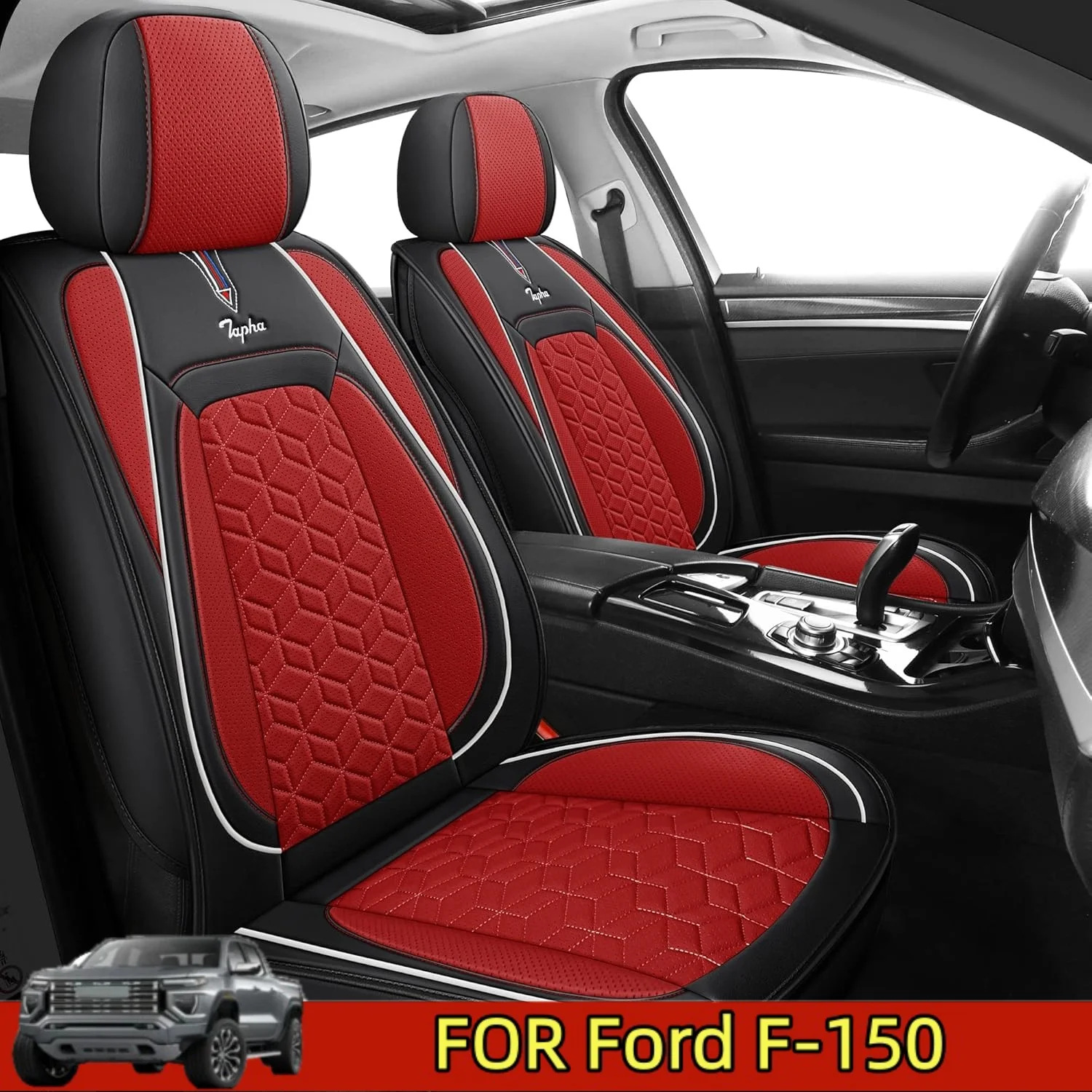 Чехол на автомобильное сиденье для Ford F-150, водонепроницаемый, износостойкий, из искусственной кожи, полный комплект, 5-местный, удобный, с полной оберткой, чехол на сиденье
Чехол на автомобильное сиденье для Ford F-150, водонепроницаемый, износостойкий, из искусственной кожи, полный комплект, 5-местный, удобный, с полной оберткой, чехол на сиденье