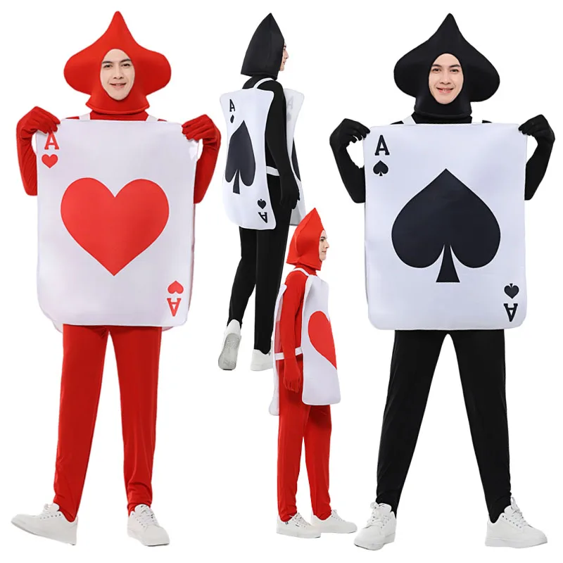 Хэллоуин Покерная карта Косплей Костюм Пальто Головные уборы Комбинезон Пики Сердца Косплей Костюмы Реквизит для вечеринки Карнавал для взрослых Унисекс
Хэллоуин Покерная карта Косплей Костюм Пальто Головные уборы Комбинезон Пики Сердца Косплей Костюмы Реквизит для вечеринки Карнавал для взрослых Унисекс