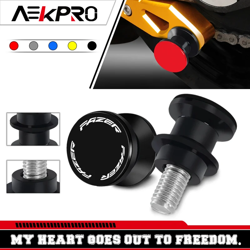 6mm Motorcycle Stand Swingarm Spools Sliders Holders Screws Accessories For YAMAHA FAZER FZ1 FZ6 FZ8 FZS1000 FZ6N/S FZ16 fazer
6mm Motorcycle Stand Swingarm Spools Sliders Holders Screws Accessories For YAMAHA FAZER FZ1 FZ6 FZ8 FZS1000 FZ6N/S FZ16 fazer