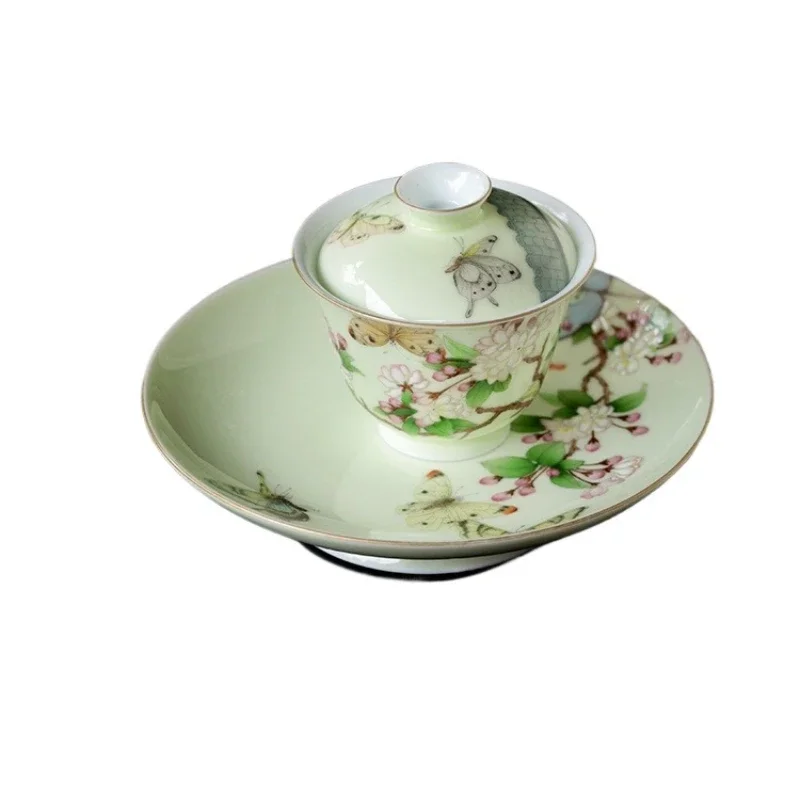 Hand-painted Begonia Butterfly Series Jingdezhen Small Gaiwan + Hucheng Painting Porcelain
Hand-painted Begonia Butterfly Series Jingdezhen Small Gaiwan + Hucheng Painting Porcelain