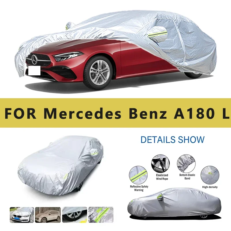For Mercedes Benz A180 L Car Cover Outdoor Protection Covers Snow Sunshade Waterproof Dustproof Car Accessories
For Mercedes Benz A180 L Car Cover Outdoor Protection Covers Snow Sunshade Waterproof Dustproof Car Accessories