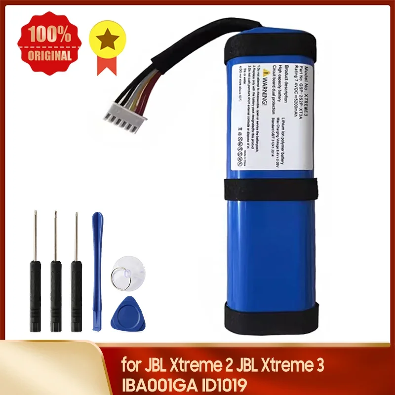Сменный аккумулятор IBA001GA ID1019 для JBL Xtreme 2 3 Xtreme 2 Xtreme3 Bluetooth Audio, аккумулятор для уличного динамика с инструментом
Сменный аккумулятор IBA001GA ID1019 для JBL Xtreme 2 3 Xtreme 2 Xtreme3 Bluetooth Audio, аккумулятор для уличного динамика с инструментом