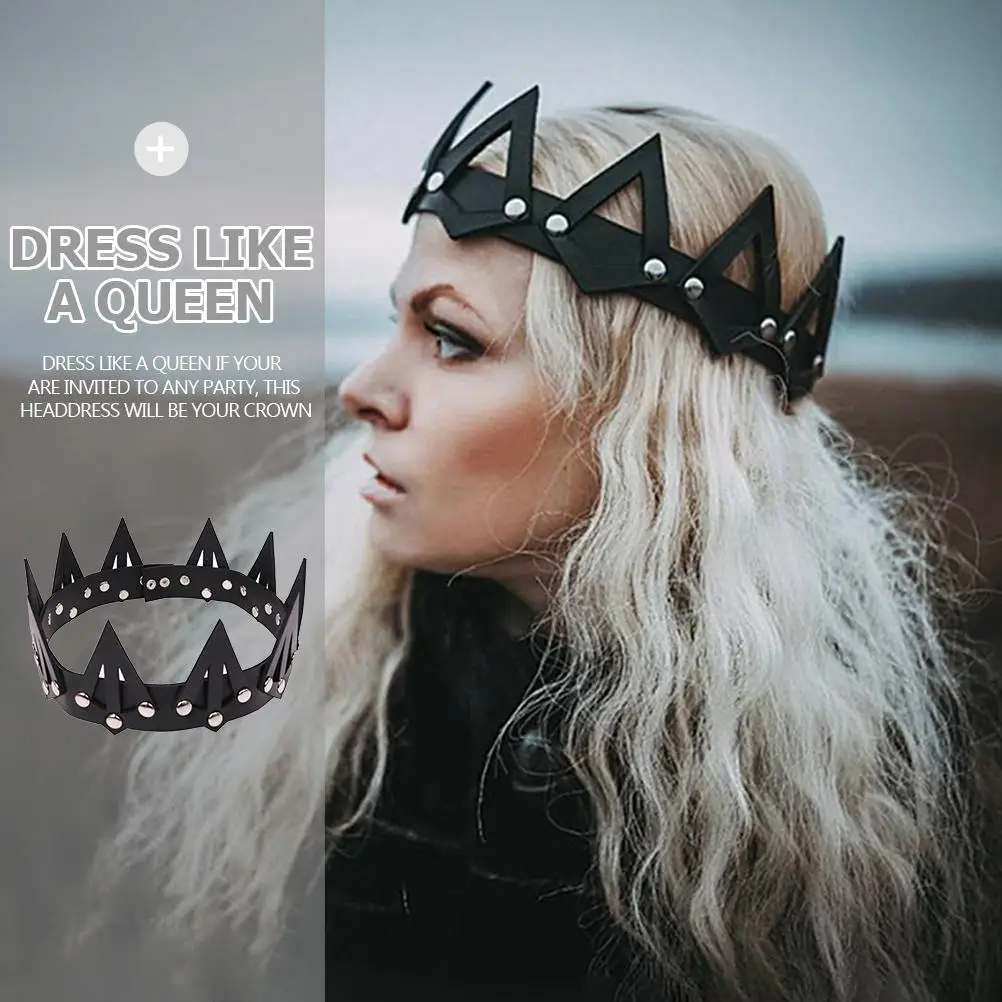 Tiara Crown Ball Gothic Headpiece for Women Hair Accessories Ladies' Headwear Music Festival Miss Girls Headband
Tiara Crown Ball Gothic Headpiece for Women Hair Accessories Ladies' Headwear Music Festival Miss Girls Headband