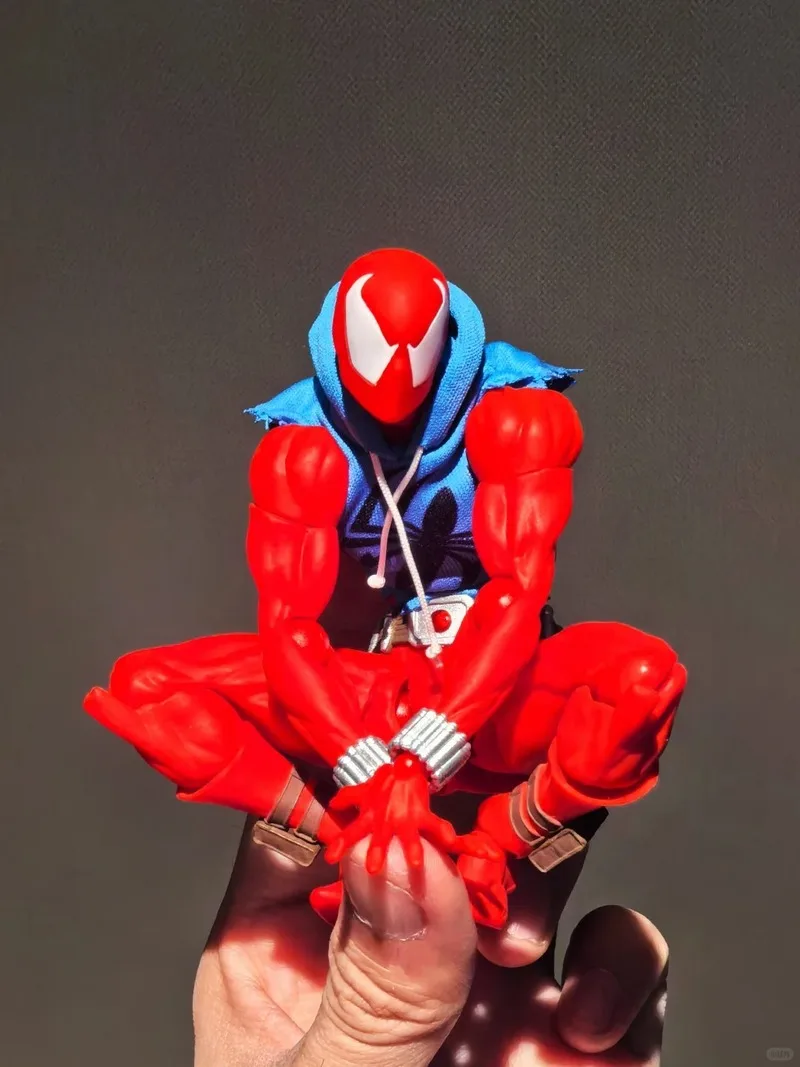New Mess Toys Scarlet Spider-Man Action Figure Scarlet Hero Blue Cloth Suit Spider Man Articulated Action Figure Model Toys
New Mess Toys Scarlet Spider-Man Action Figure Scarlet Hero Blue Cloth Suit Spider Man Articulated Action Figure Model Toys