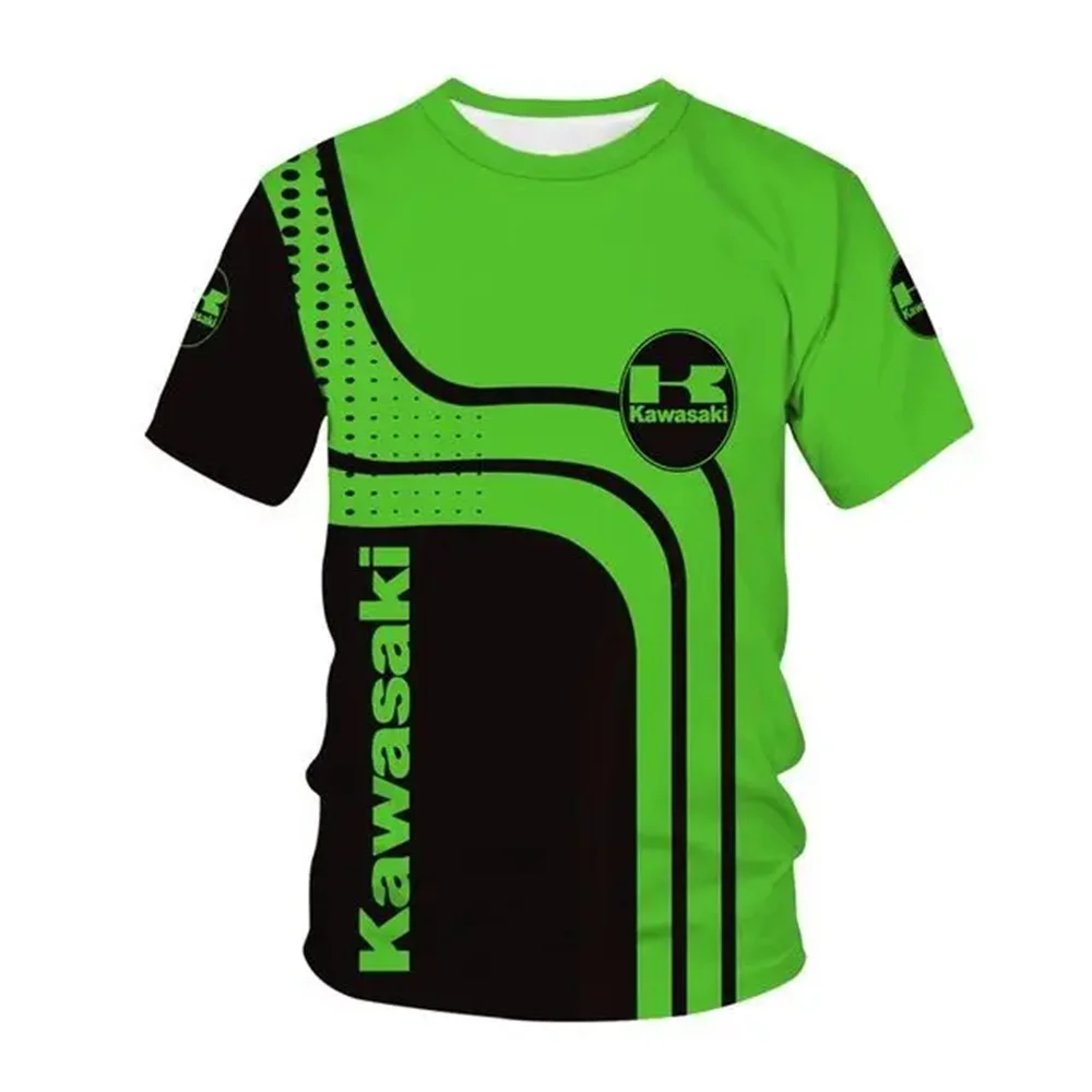 Kawasaki motorcycle team men's T-shirt, summer short sleeved T-shirt, motorcycle quick drying sweat absorbing T-shirt, and 2025
Kawasaki motorcycle team men's T-shirt, summer short sleeved T-shirt, motorcycle quick drying sweat absorbing T-shirt, and 2025