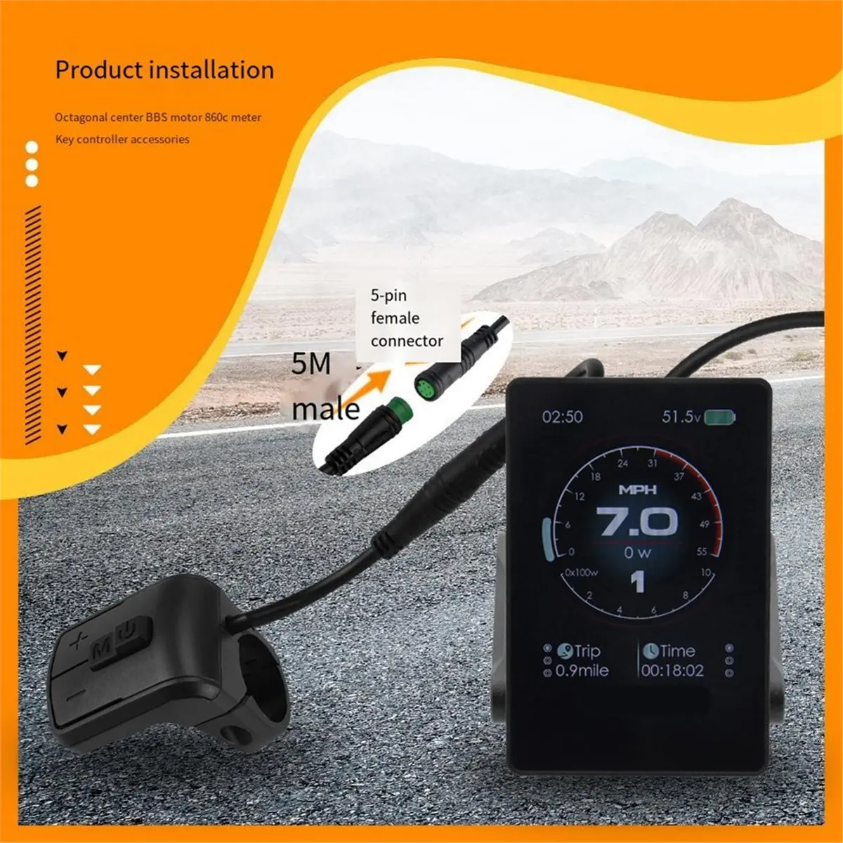 618 Mega Sale For Mid Drive Motor Switch Key 5Pin 860C LCD Color Display Switch Key for Mid Motor Mountain Bike
618 Mega Sale For Mid Drive Motor Switch Key 5Pin 860C LCD Color Display Switch Key for Mid Motor Mountain Bike