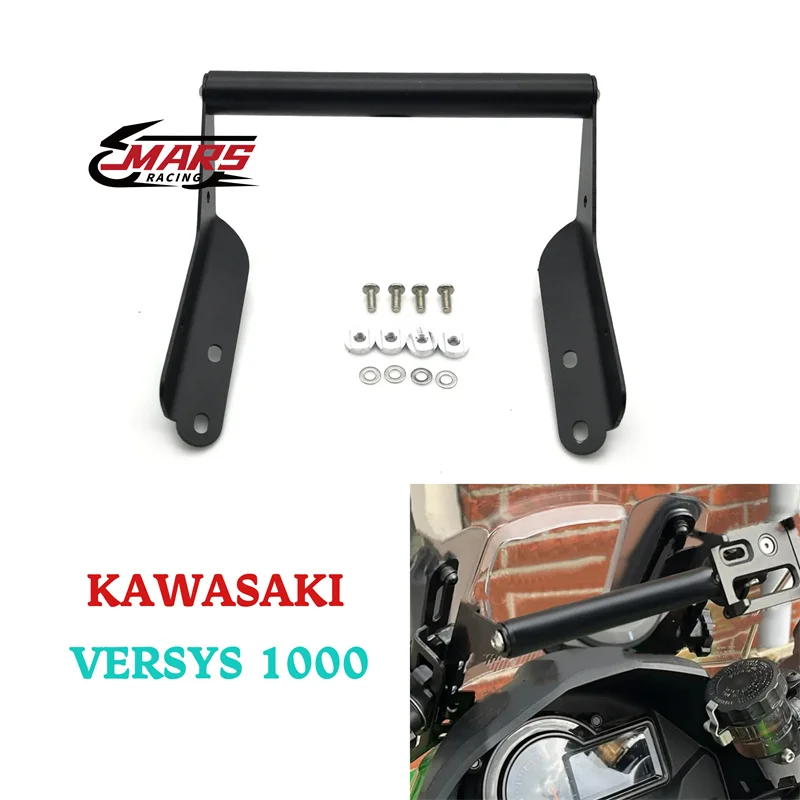 Подходит для KAWASAKI VERSYS 1000 versys 1000 Versys 1000 2019 2020 2021, аксессуары для мотоциклов, кронштейн с GPS-навигацией, передняя подставка для бара
Подходит для KAWASAKI VERSYS 1000 versys 1000 Versys 1000 2019 2020 2021, аксессуары для мотоциклов, кронштейн с GPS-навигацией, передняя подставка для бара