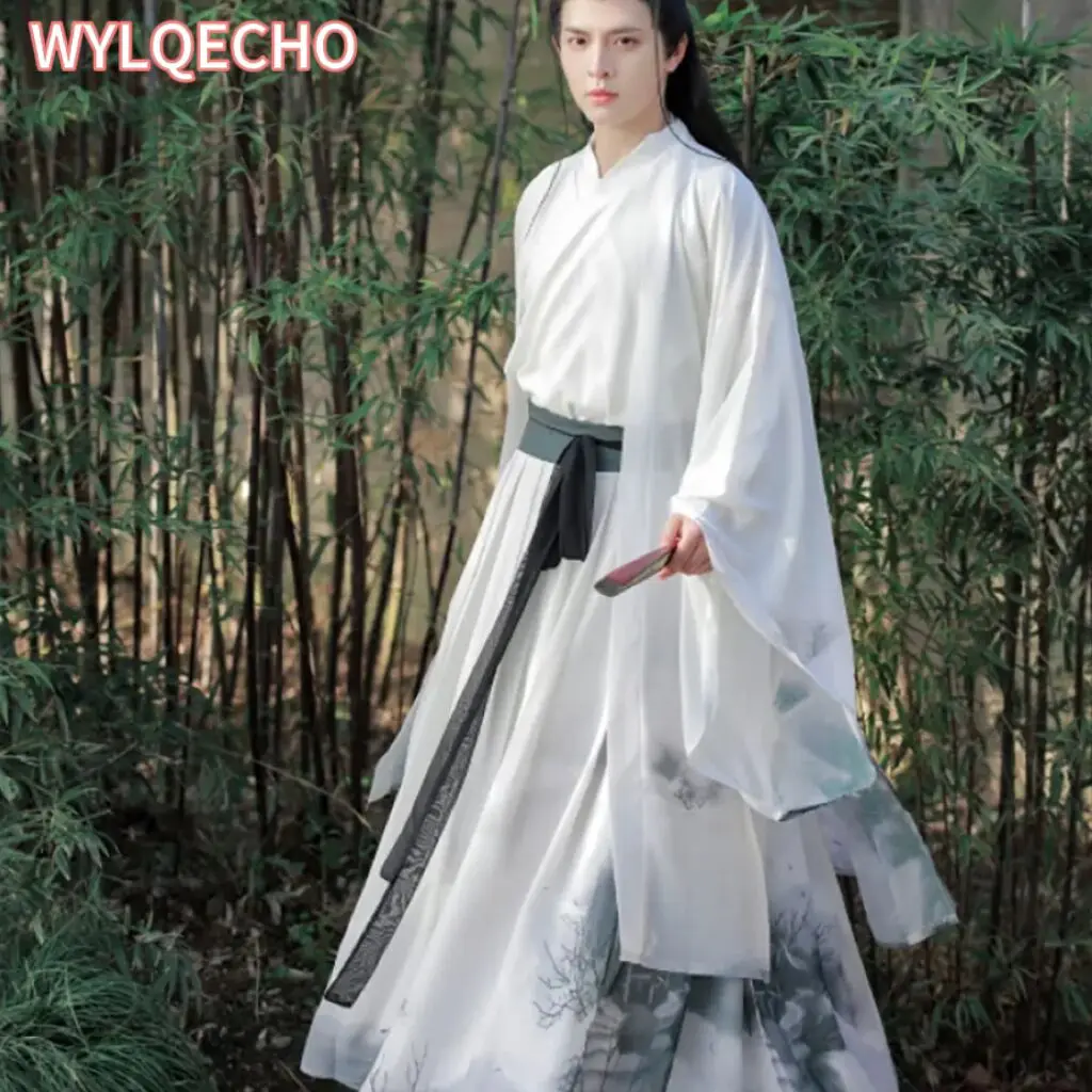 Мужское платье Hanfu большого размера с вышивкой в старинном китайском стиле, мужской костюм Hanfu для косплея, серый, синий костюм Hanfu из 3 предметов для мужчин, большой размер 2XL
Мужское платье Hanfu большого размера с вышивкой в старинном китайском стиле, мужской костюм Hanfu для косплея, серый, синий костюм Hanfu из 3 предметов для мужчин, большой размер 2XL