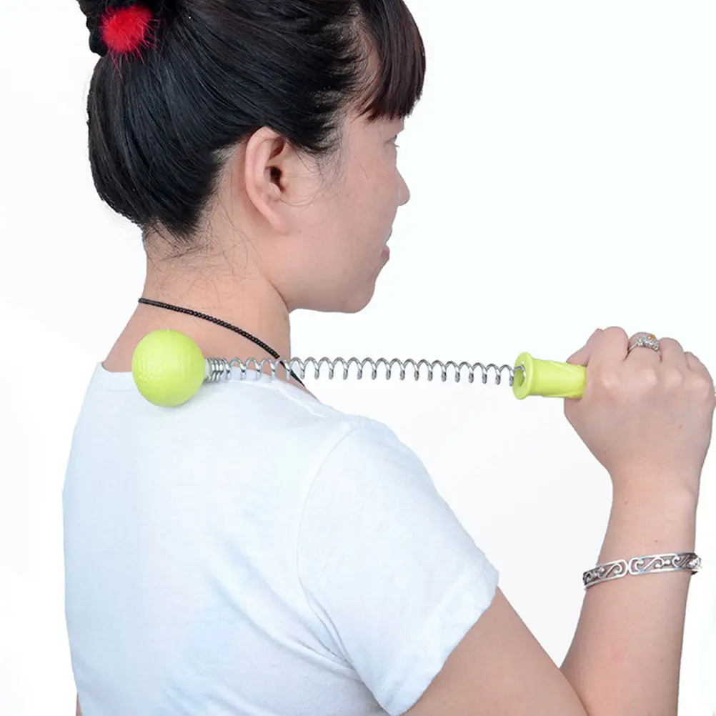 4Pcs Silicone Massage Balls Portable Spring Hammer Back Pain Relief Tool Neck Massager Stress Relax Rod Massage Hammer
4Pcs Silicone Massage Balls Portable Spring Hammer Back Pain Relief Tool Neck Massager Stress Relax Rod Massage Hammer