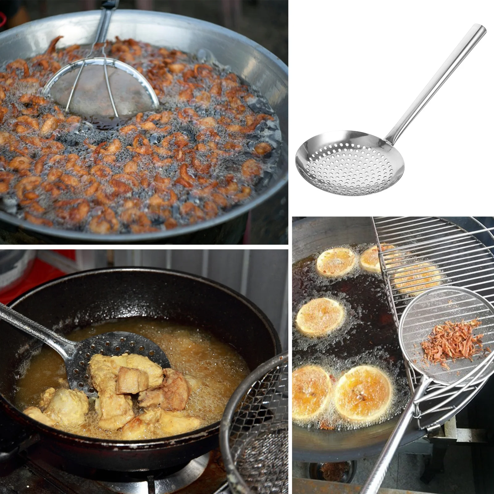 Pasta Strainer Spoon Steel Handle Ladle Food Drainer for Cooking Stainless Colander
Pasta Strainer Spoon Steel Handle Ladle Food Drainer for Cooking Stainless Colander
