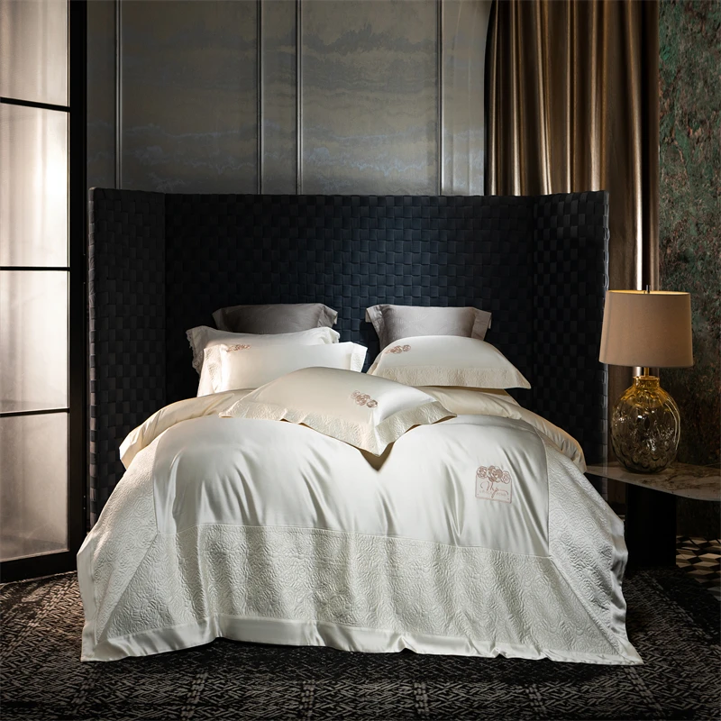 4/8Pcs Gorgeous Cotton Satin Silky Chic Bedding Set Cotton Bedspread Patchwork Duvet Cover Pillowcases Double Queen King size
4/8Pcs Gorgeous Cotton Satin Silky Chic Bedding Set Cotton Bedspread Patchwork Duvet Cover Pillowcases Double Queen King size