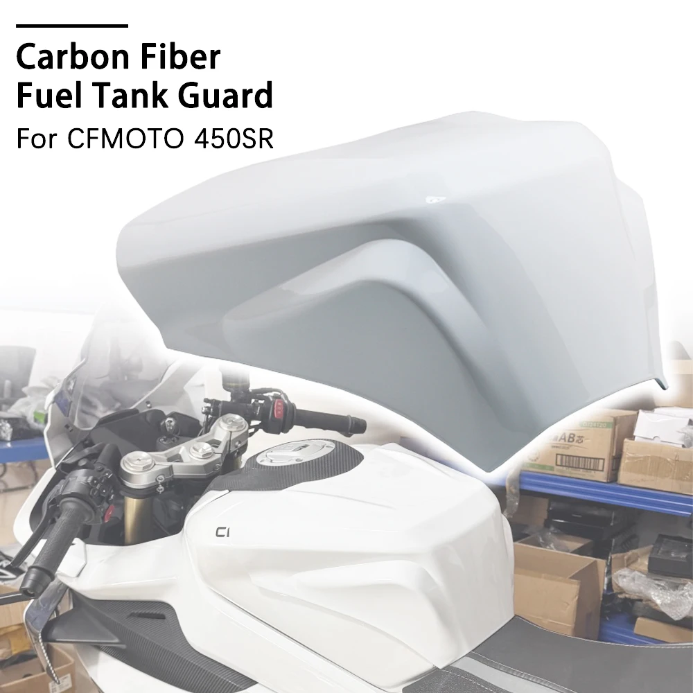 450 SR мотоциклетный топливный бензобак из углеродного волокна, повышенная крышка, полузакрытая защита, подходит для CFMOTO 450SR
450 SR мотоциклетный топливный бензобак из углеродного волокна, повышенная крышка, полузакрытая защита, подходит для CFMOTO 450SR