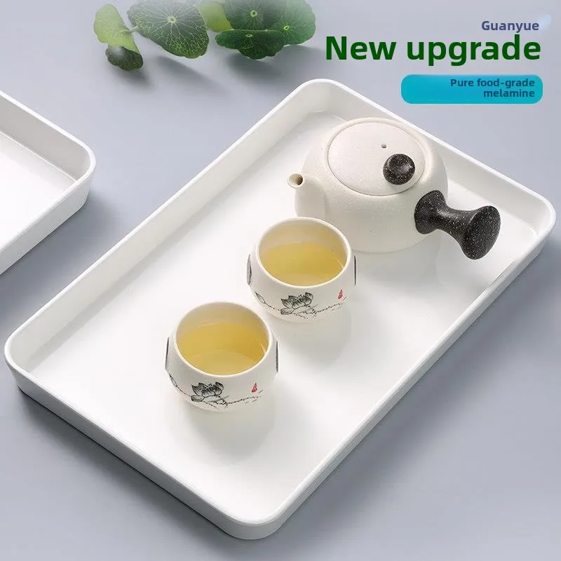 Thickened Plastic European Style Tray Rectangular Black And White Living Room Cup Tray Dining Utensils Dishwasher Not Supported
Thickened Plastic European Style Tray Rectangular Black And White Living Room Cup Tray Dining Utensils Dishwasher Not Supported