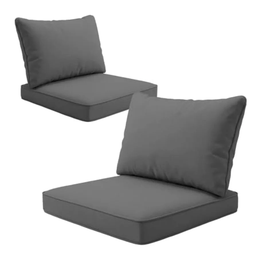 4PCS Patio Cushion Covers, Patio Seat Protectors Splash-proof, Outdoor Couch Cushion Covers Replacement with Zippers, Slipcover
4PCS Patio Cushion Covers, Patio Seat Protectors Splash-proof, Outdoor Couch Cushion Covers Replacement with Zippers, Slipcover