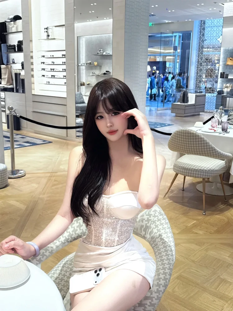 Sexy One-oulder Bridesmaid Dr Women's High Waist Sparkling Sequin Fibone Waist-Cinching ort Skirt Svel Slim Fit
Sexy One-oulder Bridesmaid Dr Women's High Waist Sparkling Sequin Fibone Waist-Cinching ort Skirt Svel Slim Fit