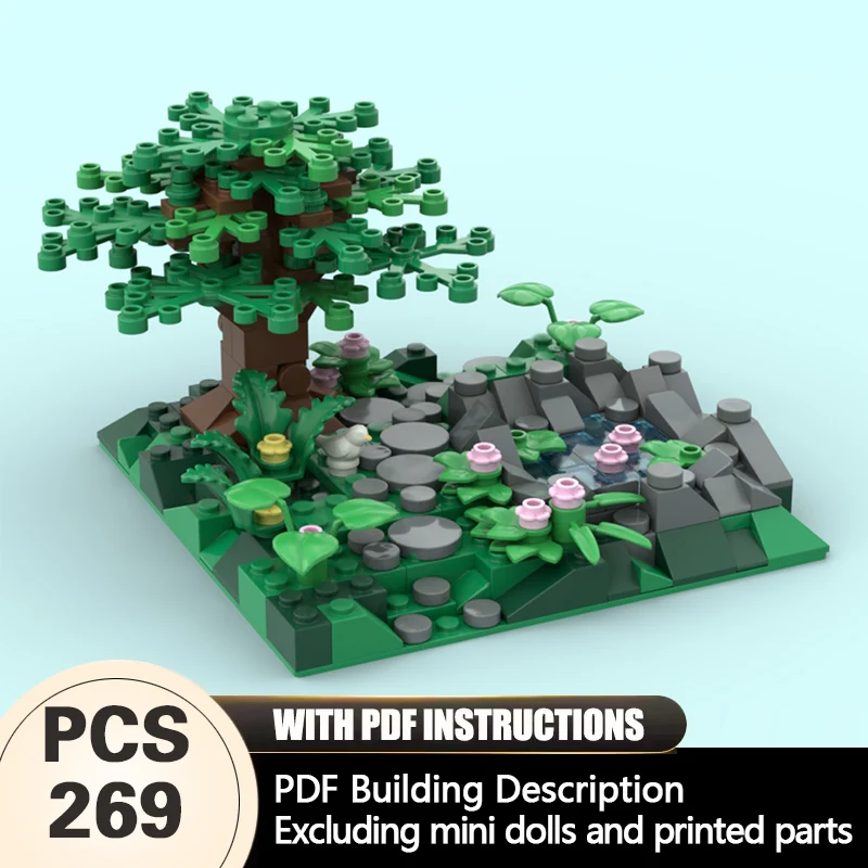 Creators Plant Series Model MOC Building Bricks Nature's Nook Modular Technology Gifts Holiday Assemble Children Toys Suit
Creators Plant Series Model MOC Building Bricks Nature's Nook Modular Technology Gifts Holiday Assemble Children Toys Suit