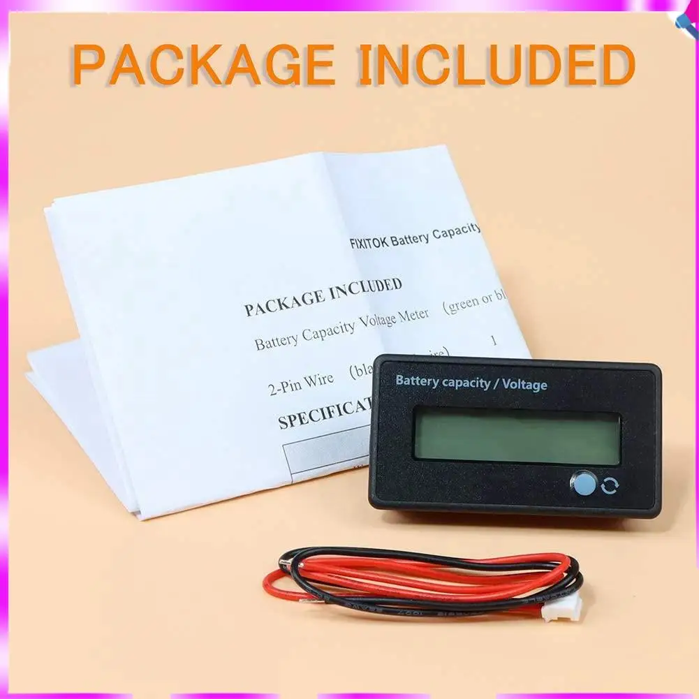 N96R 2X счетчик батареи, монитор напряжения емкости батареи, 12/24/36/48/60/72/84 В, индикатор напряжения емкости батареи постоянного тока
N96R 2X счетчик батареи, монитор напряжения емкости батареи, 12/24/36/48/60/72/84 В, индикатор напряжения емкости батареи постоянного тока