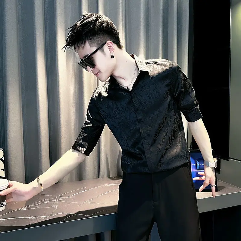 Premium Men's Short Sleeve Casual Shirt Summer 2026 New Arrival Korean Style Versatile Top
Premium Men's Short Sleeve Casual Shirt Summer 2026 New Arrival Korean Style Versatile Top