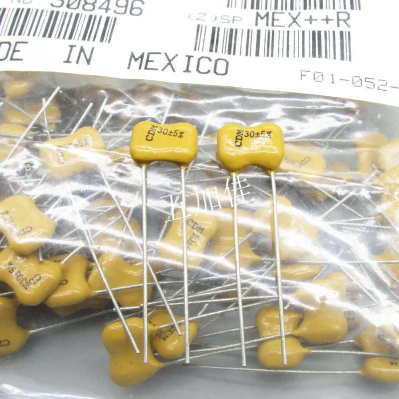 10-100pcs CD15ED300JO3F CDM 500V30PF 5% imported silver mica fever audio capacitor from Mexico
10-100pcs CD15ED300JO3F CDM 500V30PF 5% imported silver mica fever audio capacitor from Mexico