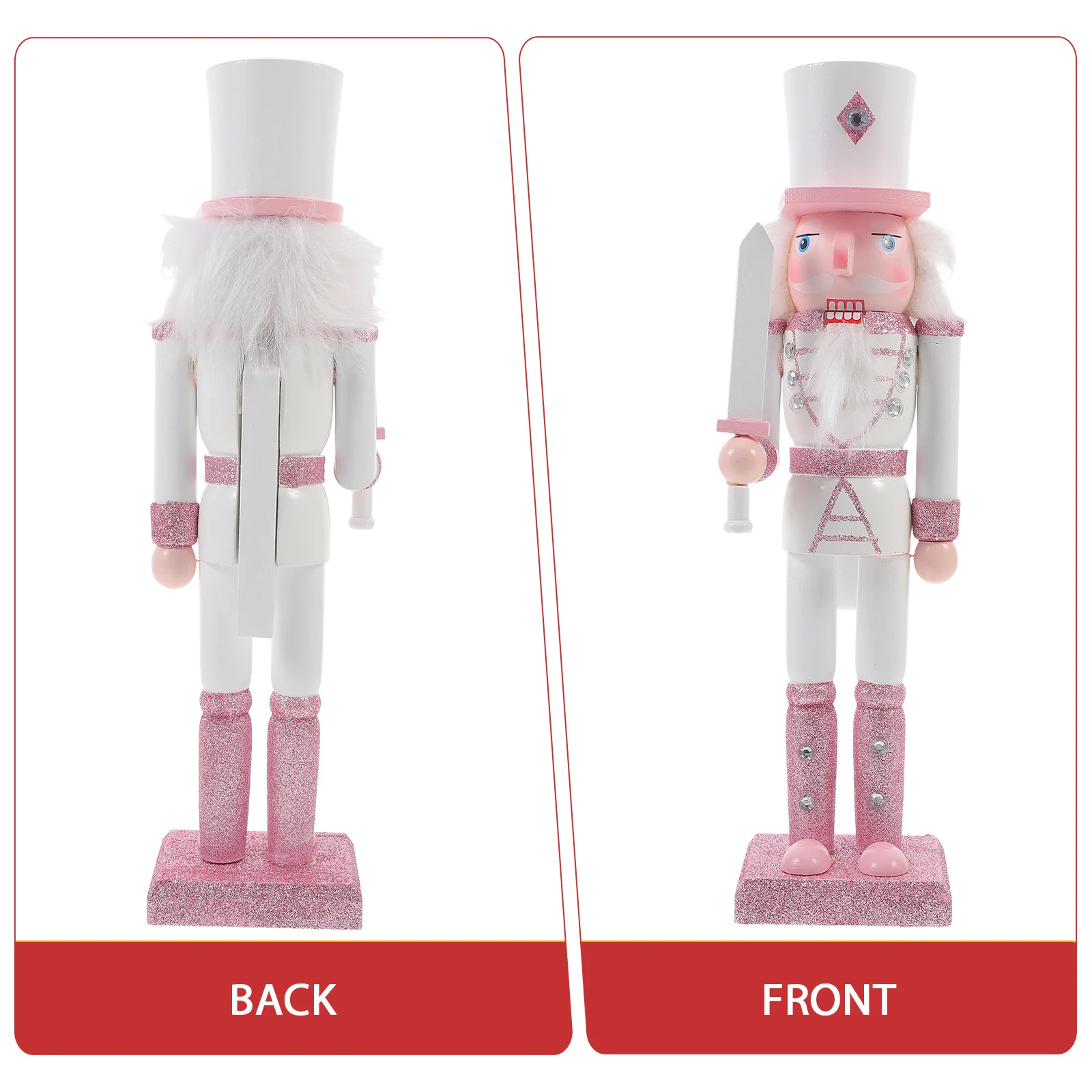 Wooden Christmas Nutcracker Decoration Handcrafted Xmas Nutcrackers Holiday Home Gift Desktop Nutcrackers Craft Nutcracker 
Wooden Christmas Nutcracker Decoration Handcrafted Xmas Nutcrackers Holiday Home Gift Desktop Nutcrackers Craft Nutcracker