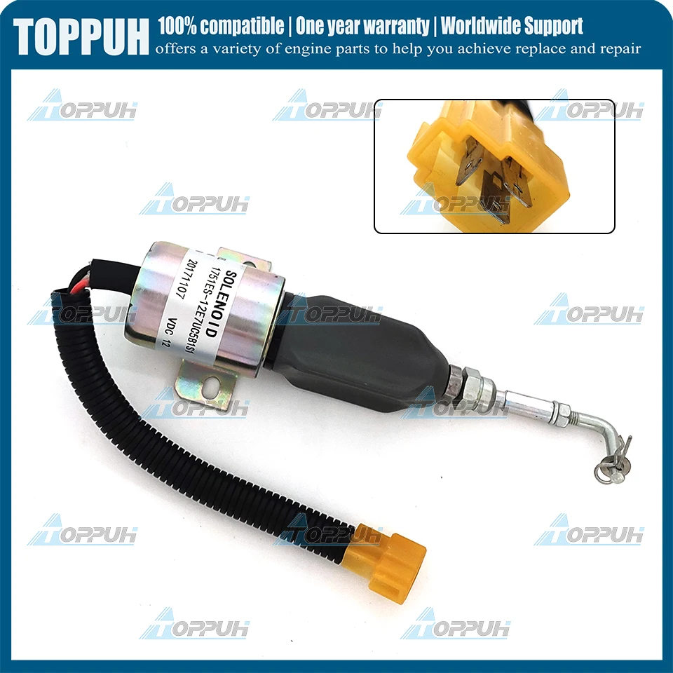 12V 1751ES-12E7UC5B1S1 New Solenoid Valve 12V for Woodward 1700 Series
12V 1751ES-12E7UC5B1S1 New Solenoid Valve 12V for Woodward 1700 Series