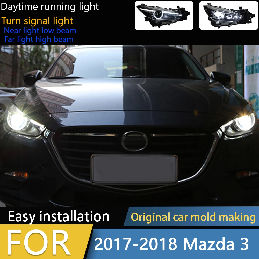 Car Styling for Mazda 3 Headlights 2014-2016 Mazda3 Axela LED Headlight LED DRL Hid Head Lamp Angel Eye Bi Xenon Accessories
Car Styling for Mazda 3 Headlights 2014-2016 Mazda3 Axela LED Headlight LED DRL Hid Head Lamp Angel Eye Bi Xenon Accessories